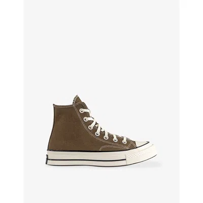 Converse Mens All Star Hi 70 S Canvas Trainers Bog Down Egret Black