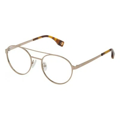 Converse Men'spectacle Frame  Vco068q5008fe Camel ( 50 Mm) Gbby2 In Gold