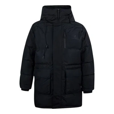 Converse Mid-length Down Fill Puffer Jacket 'black'