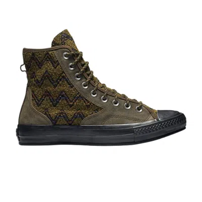 Pre-owned Converse Missoni X Chuck Taylor All Star 70 Hi 'hiker' | Black | Men's Size 8