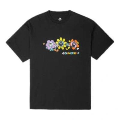 Converse Much Love Crew Neck T-shirt Asia Sizing 'black'