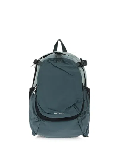 Converse Multi-pocket Logo-print Backpack In Orange