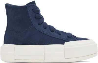 Converse Navy Chuck Taylor All Star Cruise Sneakers In Dk Wat/egret/blk