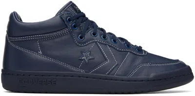 Converse Navy Fastbreak Pro Sneakers In Obsidian/navy/obsidi