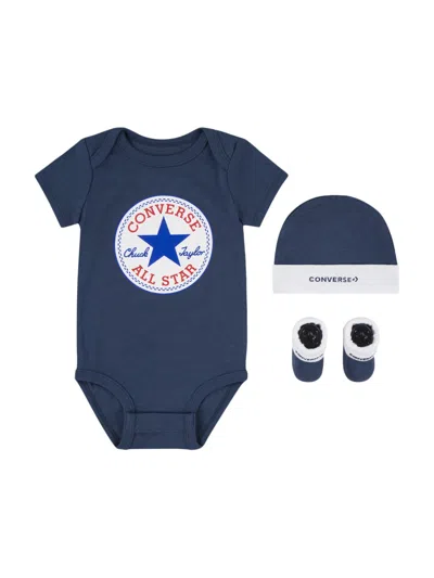 Converse Navy, Size 6-12m In  Navy