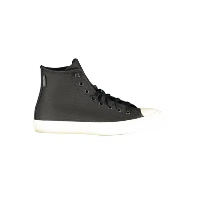Converse Nero Leather Unisex Women's Sneaker In Black