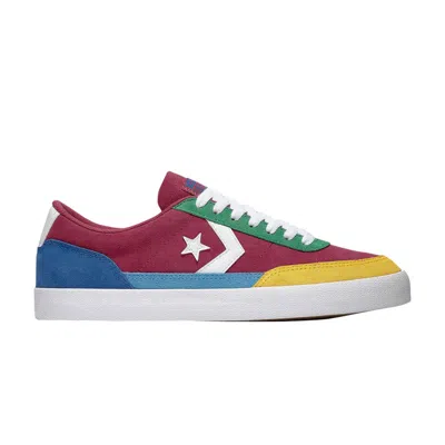 Pre-owned Converse Net Star Classic Low 'twisted Prep - Rose Maroon' In Red