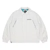 Converse New Year Series Logo Printing Lapel Sports Jacket Creamy White