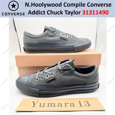 Pre-owned Converse N.hoolywood Compile  Addict Chuck Taylor 31311490 Men's Size In Black