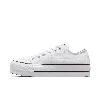 Converse Chuck Taylor All Star Leather Low Top Sneaker In White
