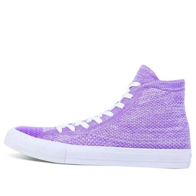 Converse Nike X Chuck Taylor All Star Flyknit High 'hyper Grape' In Multi