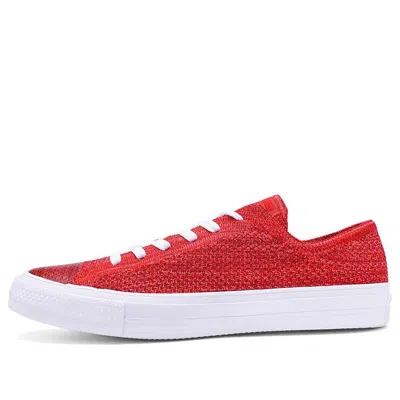 Converse Nike X Chuck Taylor All Star Flyknit Low 'casino Team Red'