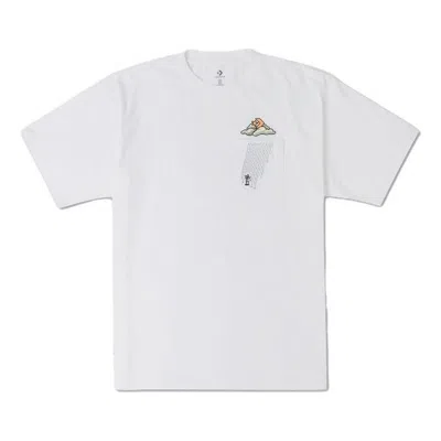 Converse Novelty Cloud Pocket Tee 'white'