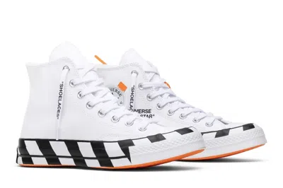 Pre-owned Converse Off-white X Chuck 70 'white' 163862c In White/black