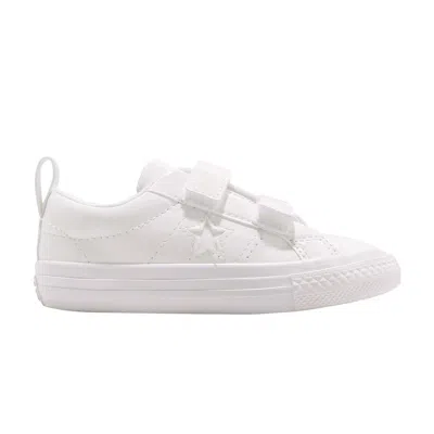 Pre-owned Converse One Star 2v Td 'white' | Infant Size 3