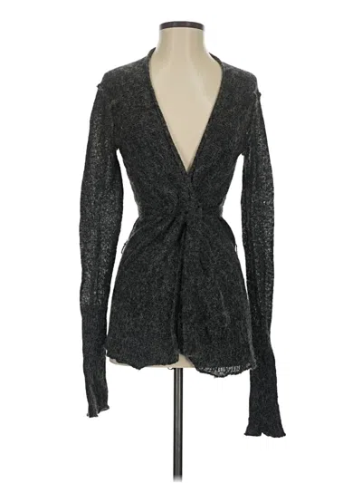 Pre-owned Converse One Star Cardigan Sweater In Black