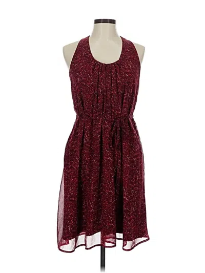 Pre-owned Converse One Star Casual Dress In Burgundy