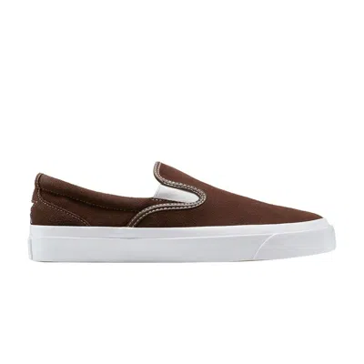 Pre-owned Converse One Star Cc Pro Slip Cons Low 'totally Fudged' | Brown | Men's Size 10