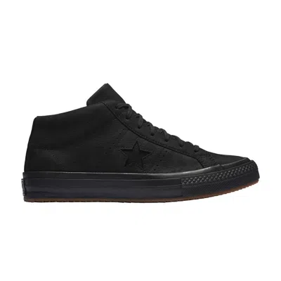Pre-owned Converse One Star Counter Climate Mid 'triple Black'
