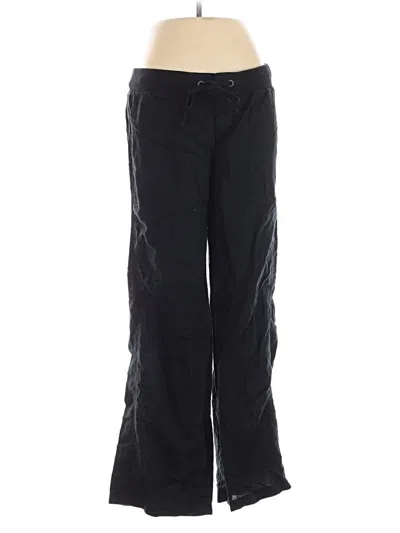 Pre-owned Converse One Star Linen Pants In Black