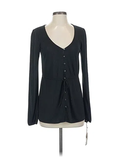 Pre-owned Converse One Star Long Sleeve Blouse In Black