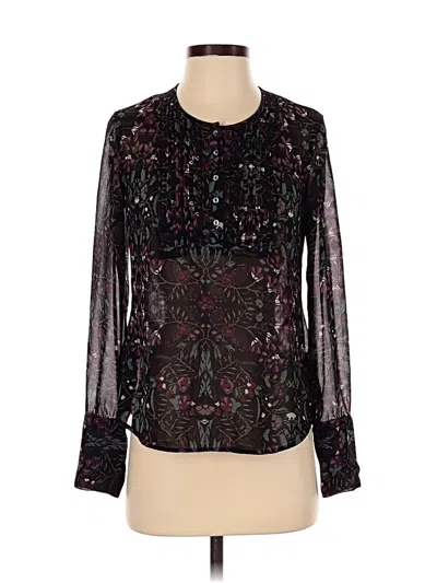 Pre-owned Converse One Star Long Sleeve Blouse In Black