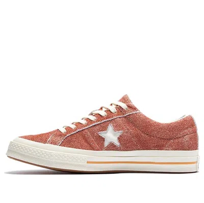 Converse One Star Low 'dusty Peach' In Brown