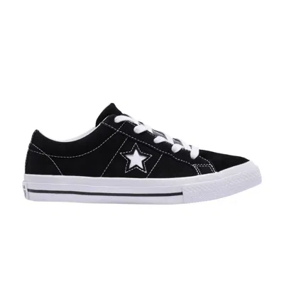 Pre-owned Converse One Star Low Gs 'black' | Kid's Size 6