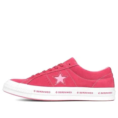 Converse One Star Low 'paradise Pink' In Red
