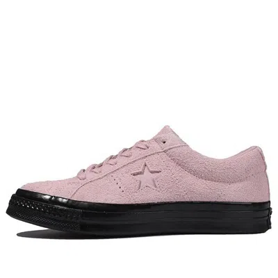 Converse One Star Low 'plum Chalk Black' In Pink