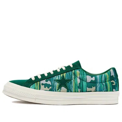 Converse One Star Low 'the Great Outdoors - Midnight Clover' In Green