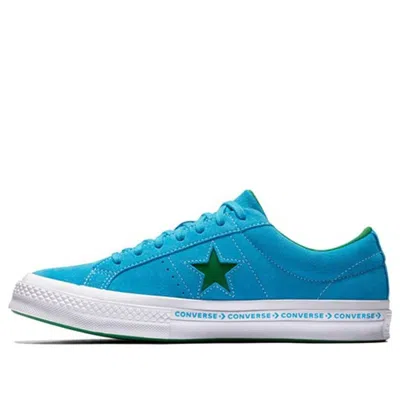 Converse One Star Low Top 'pinstripe' In Blue
