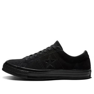 Converse One Star Low 'triple Black'
