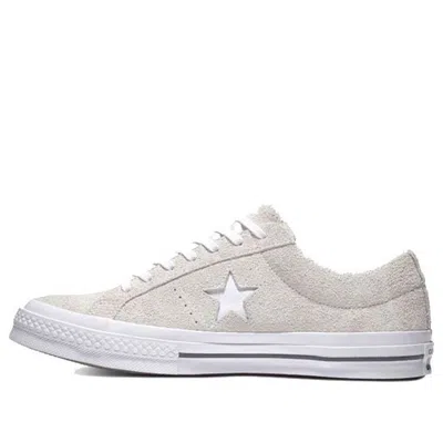 Converse One Star Low Vintage Suede 'white' In Multi