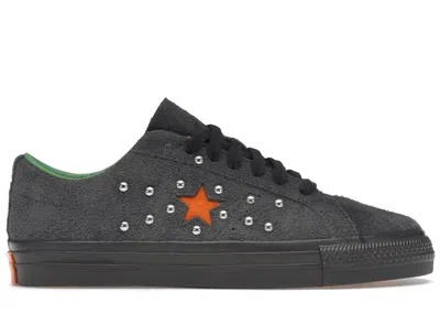 Pre-owned Converse One Star Ox Come Tees Sneakers In Black Olive/orange Tiger