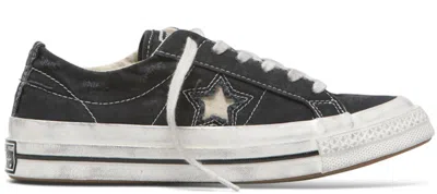Pre-owned Converse One Star Ox Faith Connexion (women's) Sneakers In Dark Navy Blue/egret In Multi