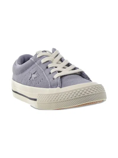 Converse Kids' One Star Ox Ps "provence Purple-silver" Sneakers