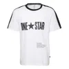 Converse One Star Panel T-shirt 'white' In Yellow