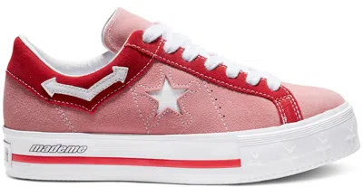 Pre-owned Converse One Star Platform Low Mademe (women's) Sneakers In Pink