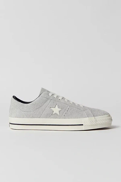 Converse One Star Pro Suede Sneaker In Ash Grey/egret/black