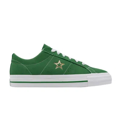 Pre-owned Converse One Star Pro 'geeen Gold' | Green | Men's Size 12