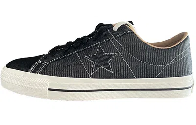 Pre-owned Converse One Star Pro Low Denim - Black - A04148c