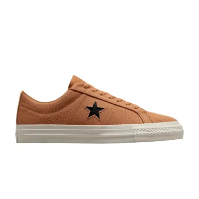 Pre-owned Converse One Star Pro Low 'raw Sugar' In Brown
