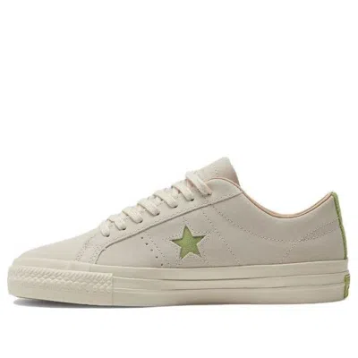 Converse One Star Pro Mid Autumn Festival Suede Sneakers 'beige Green' In Multi