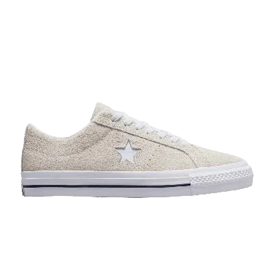 Pre-owned Converse One Star Pro Ox 'egret' In Cream