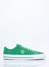 Converse Round Head Low-cut Casual Shoes In Green