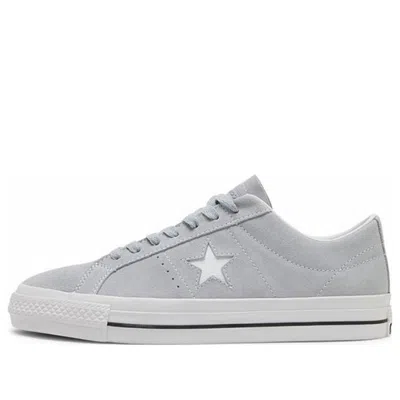 Converse One Star Pro Suede Sneakers 'wolf Grey' In Gray