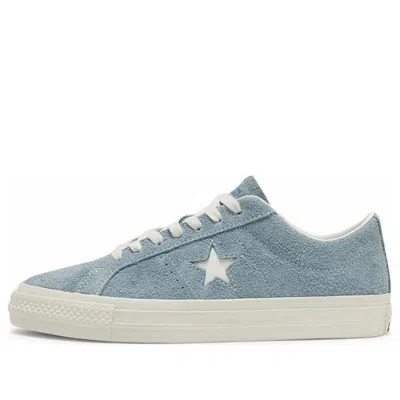 Converse One Star Pro Vintage Suede Low 'cocoon Blue' In Gray