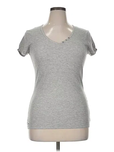 Pre-owned Converse One Star Short Sleeve T-shirt In Gray