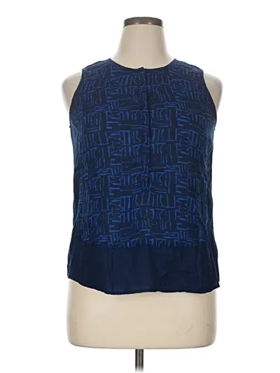 Pre-owned Converse One Star Sleeveless Blouse In Blue